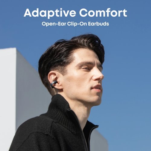 Soundcore by Anker AeroClip Open-Ear Cip-On Earbud Headphones - Black BUY IN EUROPE
