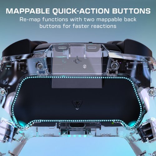 Turtle Beach Afterglow Wireless RGB Gaming Controller for Nintendo Switch 2, Nintendo Switch, Switch Lite, & OLED Model - Clear GLOBAL SHIPPING