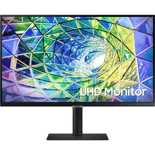 Samsung - 27” S80A Series ViewFinity UHD High Resolution Monitor (DisplayPort, HDMI, USB-C) - Black-Front_Standard 