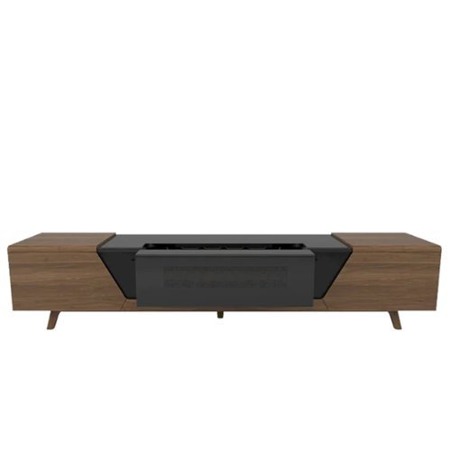 AWOL Vision - Smart Cabinet –Compatiable 130-150 inch Premium Walnut with Motorized Projector Storage, Quiet & Hassle-Free Setup - Brown