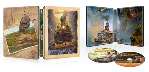  Jungle Cruise [SteelBook] [Includes Digital Copy] [4K Ultra HD Blu-ray/Blu-ray] [Only @ Best Buy] [2021]