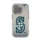Keyscaper - MLB - Seattle Mariners Linen Logo iPhone Clear Case - 16e - Multicolor-Front_Standard