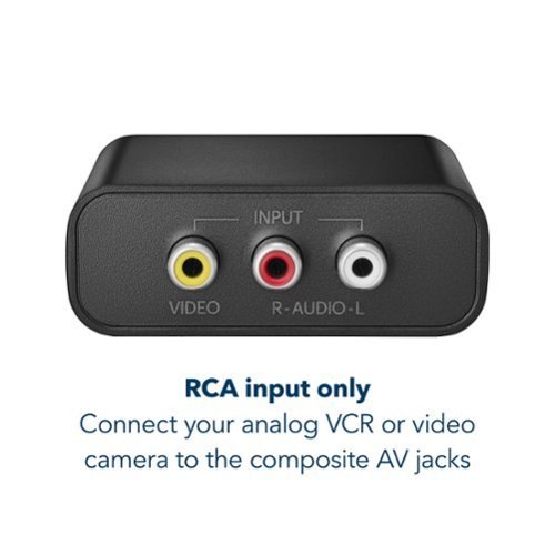 Insignia™ RCA to HDMI Converter - Black HOW TO BUY