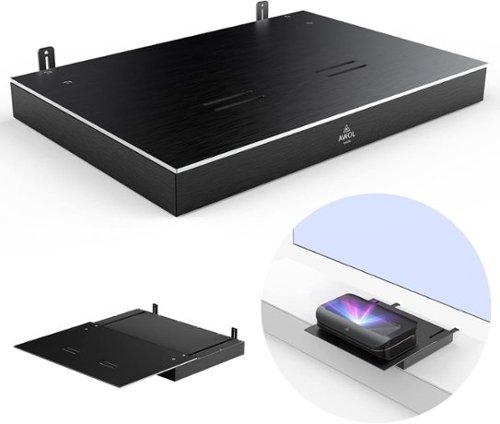 AWOL Vision - IC-A150 Motorized Slider Tray for Ultra short throw(UST) projector, extend to 150" picture, - Black