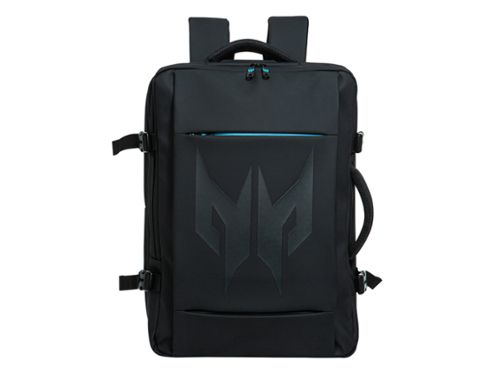 Acer - Predator Robust Gaming Backpack GPBAG11080 – Water-Resistant Laptop Backpack, Durable Multi-Compartment Travel Bag - Black-Front_Standard 