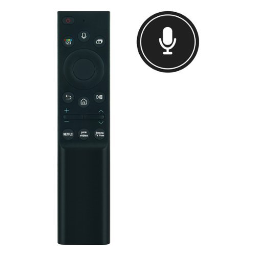 ALLIMITY - Voice Replacement Remote Control BN59-01357A BN59-01357B BN59-01357F BN59-01357P, Fit for Samsung TV QN32Q60AAFXZA - Black-Front_Standard 