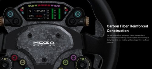 Moza Racing CS Pro Sim Racing Steering Wheel for Windows - Black WHERE TO BUY