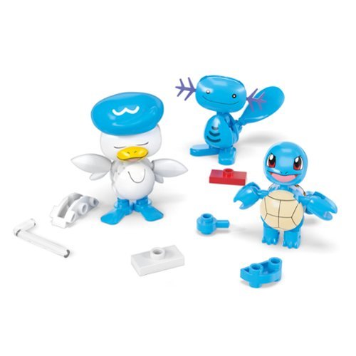 MEGA Pokemon Water-Type Trainer Team (4-Pack) - multi GLOBAL SHIPPING