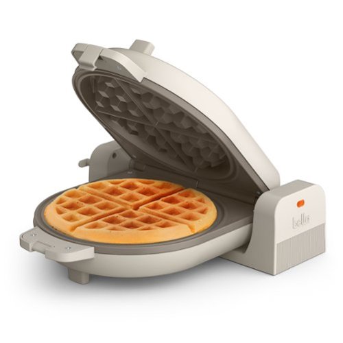 Bella - Fits-anywhere Kitchenware: Flip & Store Waffle Maker - Oatmilk