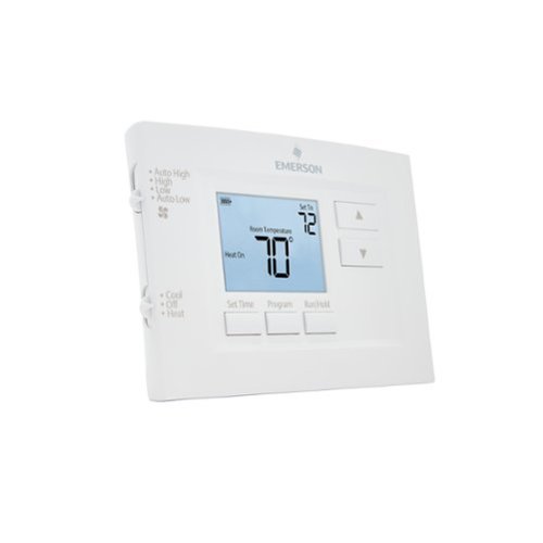 Emerson 70 Series, 7-Day PTAC Digital Programmable Thermostat - White WORLDWIDE DELIVERY