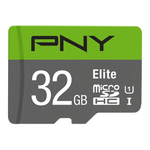  PNY - 32GB Elite Class 10 U1 V10 microSDHC Flash Memory Card
