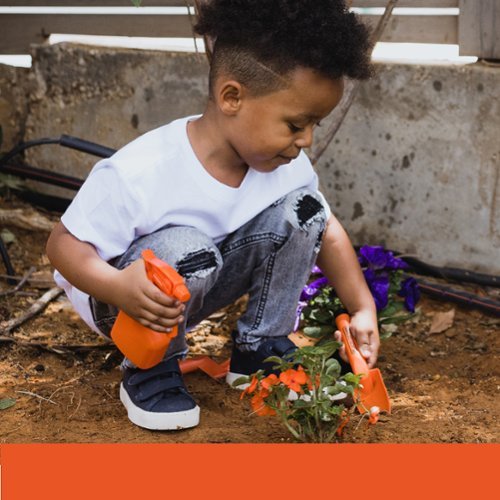 Black+Decker Black and Decker Kids Gardening Set – Pretend play set with costume and gardening accessories WORLDWIDE DELIVERY