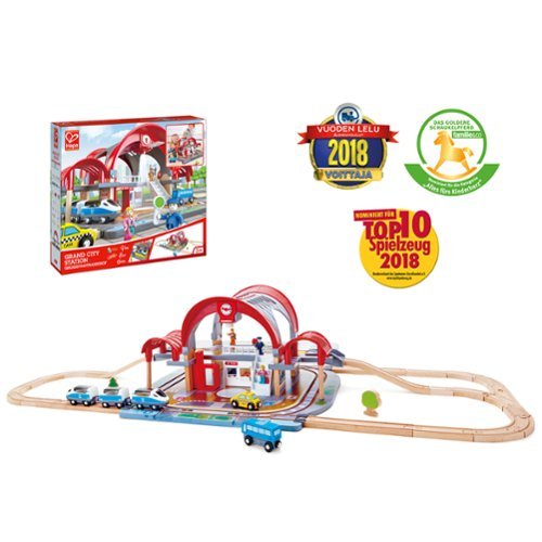 Hape Grand City Station Light & Sound Railway Set with Projector & Recorder WHERE TO BUY