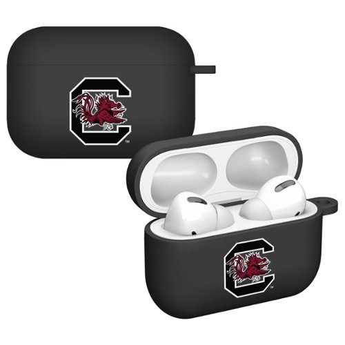 Affinity Bands - South Carolina Gamecocks AirPods Pro Silicone Case Cover - Black-Front_Standard 