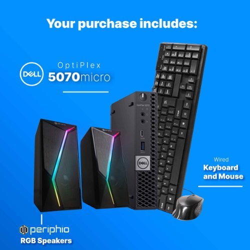 Dell Refurbished Excellent OptiPlex 5070 Micro Computer Octa Core