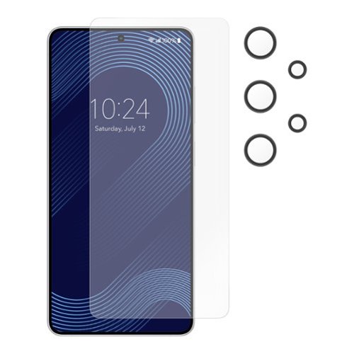 Insignia™ - Glass Screen and Lens Protectors for Samsung Galaxy S26 Ultra (3-Pack) - Clear-Front_Standard 