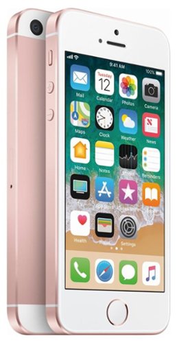 Apple - Pre-Owned Excellent iPhone SE 1st Gen 32GB (Unlocked) - Rose Gold-Angle_Standard 