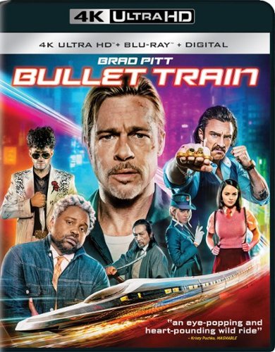 Bullet Train [Includes Digital Copy] [4K Ultra HD Blu-ray/Blu-ray] [2022]