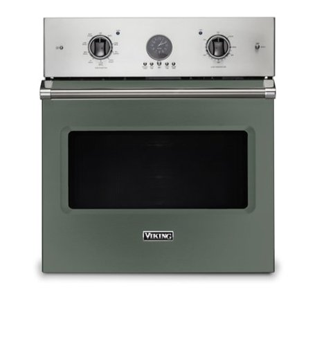 Viking - 27" Built-in Single Electric Convection Wall Oven - Eucalyptus