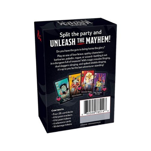 Wizards of The Coast Dungeon Mayhem Board Game WORLDWIDE DELIVERY