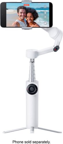 Insta360 - Flow 2 AI Tracker Bundle Gimbal for Smartphones - Summit White