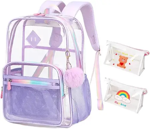 Clear Bag Purple