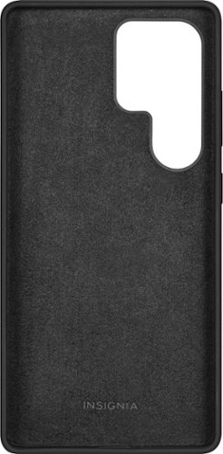 Insignia™ Recycled Silicone Case for Samsung Galaxy S25 Ultra - Black BUY IN EUROPE