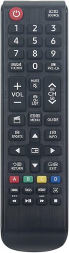 VINABTY - New BN59-01250A Replaced Remote Fits for Samsung TV Samsung TV UA40J5200 UN48J5200 UN40JU6700 - Black-Front_Standard 