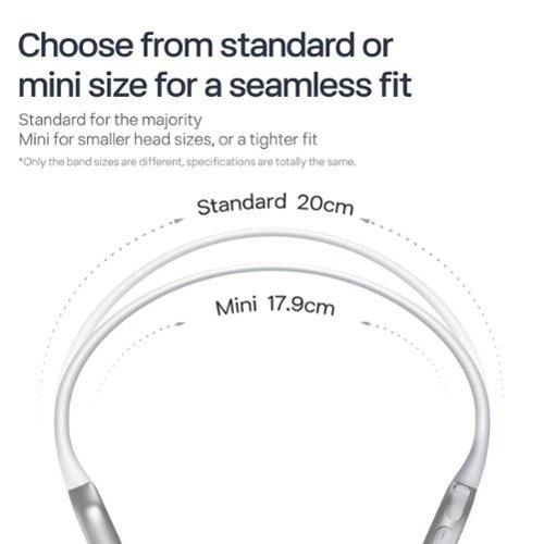 Shokz OpenRun Pro 2 Mini Wireless Bone Conduction Open-Ear Bluetooth Sports Headphones - Silver BUY IN AUSTRALIA