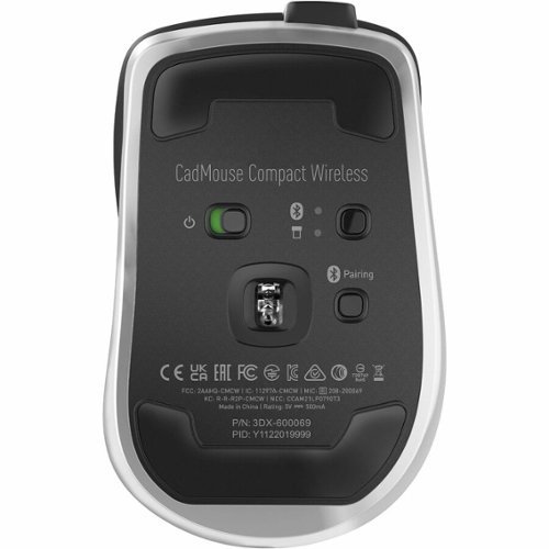 3Dconnexion CadMouse Compact Wireless Designed for the Mobile CAD