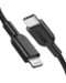 Anker - USB C to Lightning Cable, 321 USB-C to Lightning Cable (3ft - Black-Front_Standard