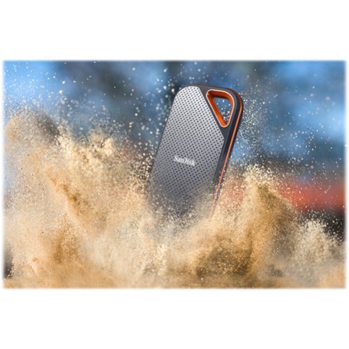 SanDisk Extreme Pro Portable 4TB External USB-C NVMe SSD - Black BUY IN EUROPE