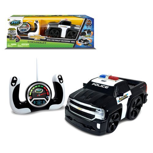Jam'n Products Chevrolet R/C Vehicle Chunky Preschool Police, Silverado - 3+ WORLDWIDE DELIVERY