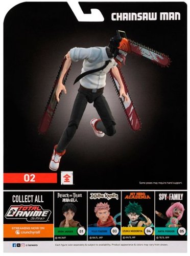 Jazwares Total Anime Chainsaw Man - 6.5-Inch Figure WORLDWIDE DELIVERY