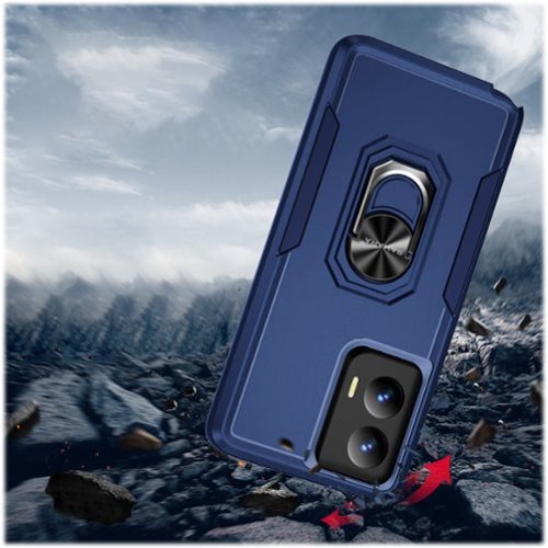 SaharaCase Raider Series Kickstand Case for Motorola G Stylus 5G (2024) - Desert Blue SHOP ONLINE
