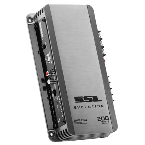 SoundStorm - EV2.200 Evolution 200 Watt 2-Channel Full Range Class A/B Amplifier-Front_Standard 