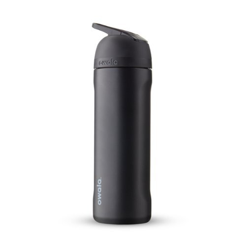 Owala Flip Insulated Stainless Steel 24 oz. Water Bottle - Black INTERNATIONAL SHIPPING