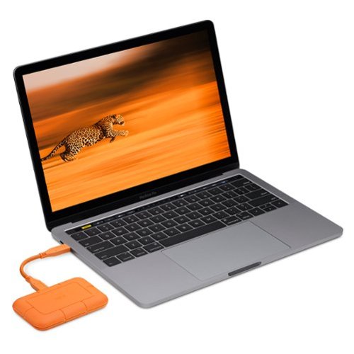 LaCie Rugged 4TB External USB-C, USB 3.2 Portable SSD with Rescue Data Recovery Services - Orange HOW TO BUY