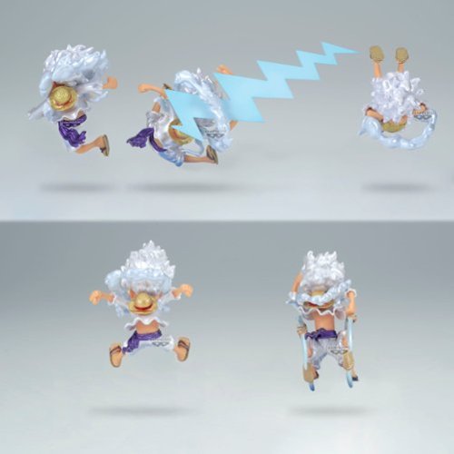 Bandai One Piece Mini Figure - Gear 5 Luffy 2.8 World Collectable Figure - Styles May Vary GLOBAL SHIPPING