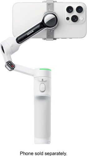 Insta360 Flow2 Pro Gimbal Stabilizer for Smartphones with Built-in Selfie Stick and Tripod - White WHERE TO BUY