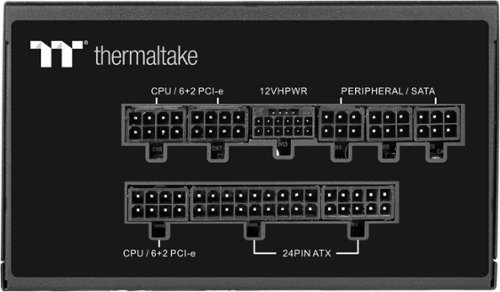 Thermaltake Toughpower GF A3 650W 80 PLUS Gold PCIe Gen 5 ATX 3.0 Ready Fully Modular Power Supply - Black WHERE TO BUY