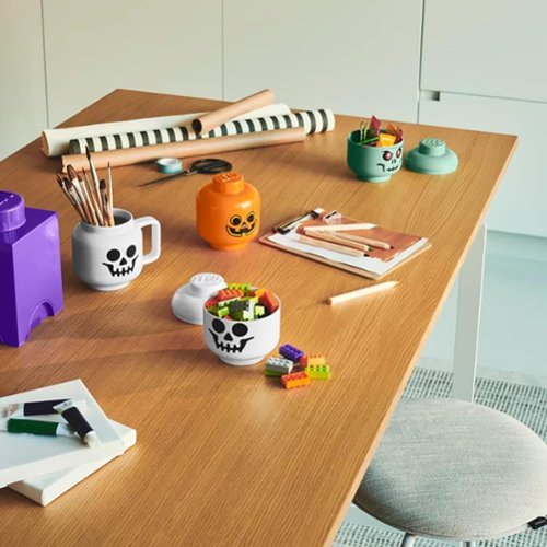 Room Copenhagen LEGO: Skeloton Large Ceramic Mug, 17.9oz WORLDWIDE DELIVERY