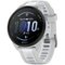 Garmin - Forerunner 165 GPS Smartwatch 43 mm Fiber-Reinforced Polymer - Gray/Whitestone - (2024)-Front_Standard