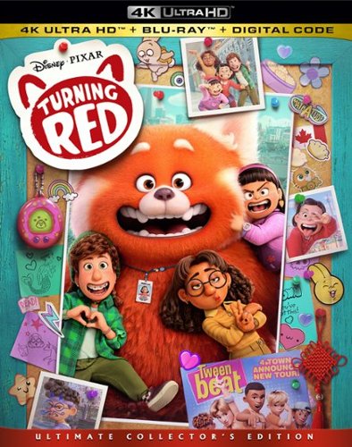  Turning Red - 4K Blu-Ray [4K Ultra HD Blu-ray]