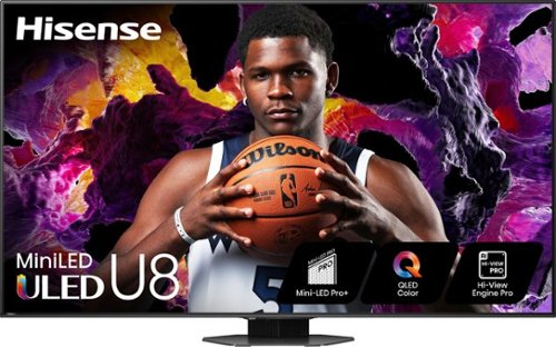 Hisense - 85" Class U8 Series Mini-LED 4K UHD QLED Smart Google TV (2024)