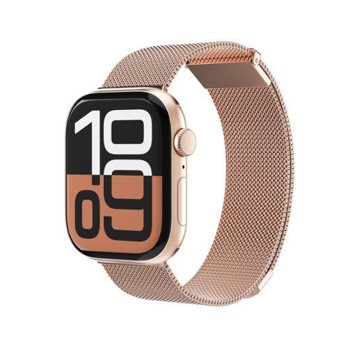 Vonmahlen - Classic Band 2 silicone band for Apple Watch - Rose Gold-Front_Standard 