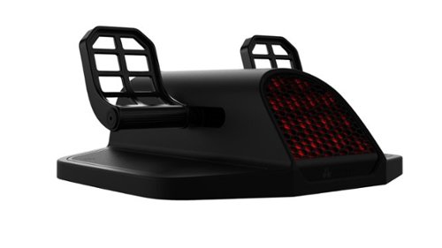Honeycomb Aeronautical - Charlie Rudder Pedals for Xbox, PC, Mac - Black