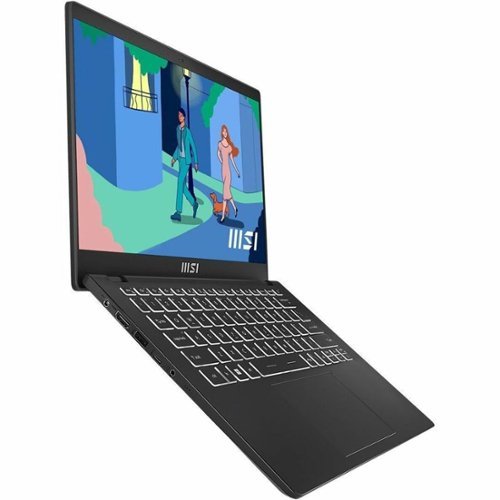 MSI Modern 14 C7M 14 Laptop - AMD Ryzen 7 with 16GB Memory - 512 GB SSD - Classic Black, Black WORLDWIDE DELIVERY