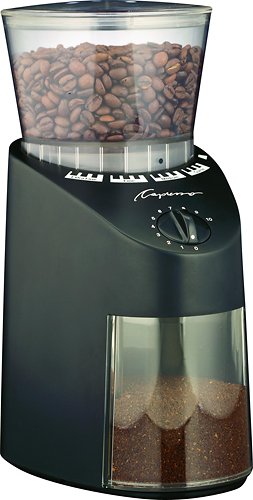  Capresso - Infinity 560.01 Conical Burr Coffee Grinder - Black