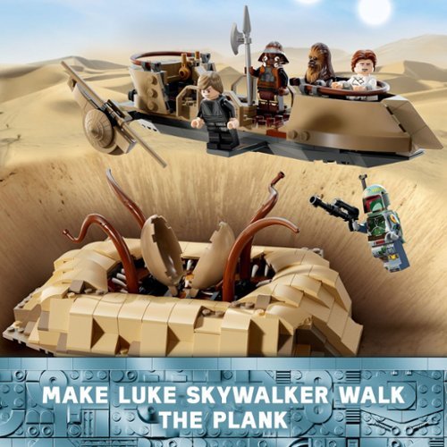 LEGO Star Wars Desert Skiff & Sarlacc Pit Building Set 75396 - Multi GLOBAL SHIPPING